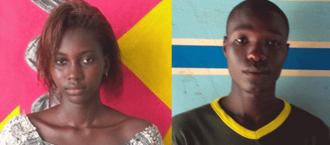 maimouna-natou-toure-et-de-monsieur-samba-thiam Mademoiselle Maimouna Natou Touré et Monsieur Samba Thiam, nouveaux diplômés suite à la certification nationale comme infirmiers d'État au Sénégal.